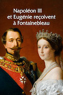 Napoléon III et Eugénie reçoivent à Fontainebleau